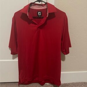 FootJoy Golf Polo - Red - Small